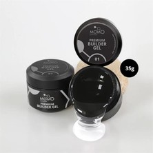 Momo Premium Builder Gel 35GR. No.01