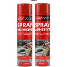 Sprey Yapıştırıcı 500 ml 2 Adet