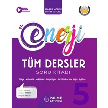 Palme Yayınevi Palme 5. Sınıf Enerji Tüm Dersler Soru Kitabı