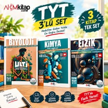 Akm Kitap Ulti Yayınları Tyt Fizik Kimya ve Biyoloji Ulti Serisi Soru Bankası Seti 3 Kitap