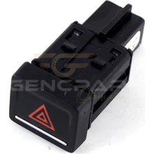 GPR Auto Parts Volkswagen Vw Scirocco Dörtlü Flaşör Anahtarı Butonu 2015-2018
