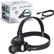 Semel Sensörlü Cree Tg LED Şarjlı Kafa Lambası WT-625