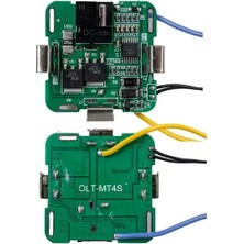 Semel Daly BMS-23730 4s Lityum Iyon Matkap Batarya Şarj Deşarj Koruma Modülü Kartı Dahili Dc Şarj Jack Girişli 16.8V