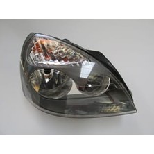 Fam Renault Clıo 2 Sd/hb 02/08 Far Lambası Sağ Elektrikli/motorsuz Gri 5fişli (H1/h7) (Ayfar)