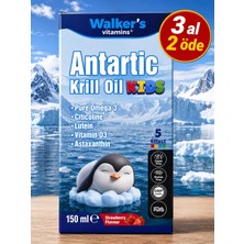 Walker's Krill Oil - Balık Yağı , Omega 3 ,stikolin Epa,dha Içeren Çocuk Şurubu