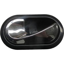 Fam Renault Megane 2 03/09 Ön Kapı Iç Açma Kolu Sol Siyah (Elceği Nikelajlı)