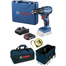 Bosch Gsb 185 Li Darbeli Matkap Vidalama Tek Akü Çanta Metre