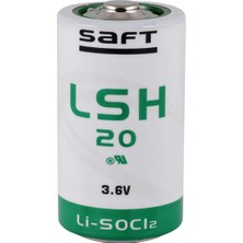 Skygo Saft Lsh 20 3.6V D Size Lithium Pil (Li-Socı2)