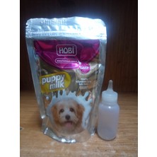 Hobi Yavru Köpekler Için Süt Tozu 200 Gram+1 Adet Biberon 50 ml