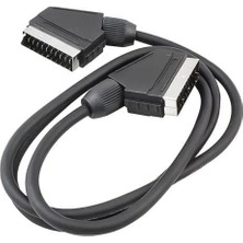 Semel Scart Scart 3 Metre Siyah Kablo