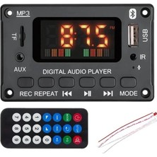Semel Magicvoice MV-15560 Bluetooth/usb/tf/aux Mp3 Dekoder Modül 5W+5W Stereo Amfili Dijital Ekranlı