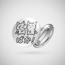 Ms Major Selection Kawaii Neko Baka Anime Rozet 44MM
