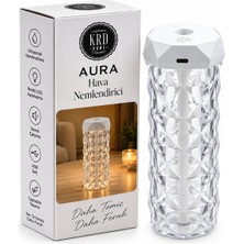 Zenviaa Aura Kristal Hava Nemlendirici Buhar Makine - Koku Giderici KRD-8775 (4887) Zenviaaf