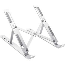 Semel 10’’-16’’ Katlanabilir Tablet + Laptop Standı PM-24325 (Metal + Ayarlanabilir)