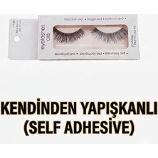 Winy Concept Kendinden Yapışkanlı Takma Kirpik - Siyah Doğal Görünümlü Tekrar Kullanılabilir Kendinden Yapışkanlı Kirpik