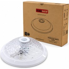 Zenviaa Sensörlü Beyaz Glop Armatür Kafesi E27 Plastik IP20 220W ZENVIAA365423
