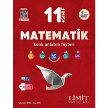 Limit Yayınları Limit 2027 11. Sınıf Matematik Kaf Konu Anlatım Föyleri Maarif Model