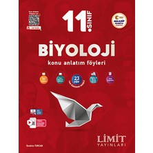Limit Yayınları Limit 2027 11. Sınıf Biyoloji Kaf Konu Anlatım Föyleri Maarif Model