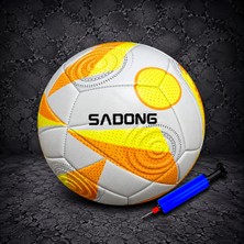 Muon Sports Kaliteli 420-430 Gram Pompa Hediyeli Şık Desenli No:5 Futbol Topu