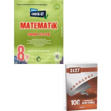 Anla Kazan Yayınları Okyanus 2027 8. Sınıf Kendini Check - Et Matematik Tekrar Testleri +Anla Kazan Paragraf