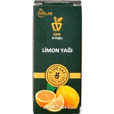 Üstüner Limon Yağı 10ML%100 Saf Arlab Lemon Oil Pure Citrus Limon Peel Oil