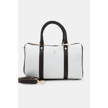 Santini Collection Çanta Kadın Omuz Çantası Kanvas Çanta Kol Çantası Tote Bez Çanta Astra