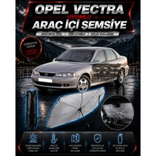 STS Oto Aksesuar Opel Vectra Araç Ön Cam Güneşliği Katlanabilir Şemsiye Oto Güneşlik Uv Korumalı Gölgelik Araba Oto Şemsiyesi