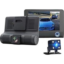 Üstüner Kingboss SL-D218 1080P Full Hd 3 Lensli Araç Geri Vites Kamerası