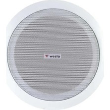 Semel Westa 20 cm Trafolu 8 Inc Beyaz 30 Watt Alçıpan Hoparlör WS-2035T