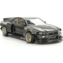 Semel 1/64 Model Araç Kaidohouse Skyline Gt-R (R34) Kaido Works Greddy V2