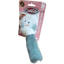 Semel Peluş Kedi Oyuncağı Mavi