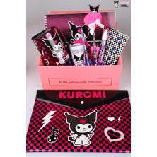 Üstüner Dekomus Gift Box Özel Kutulu Lisanslı 9 Parça Kırtasiye Seti, Resim Defteri, Mor