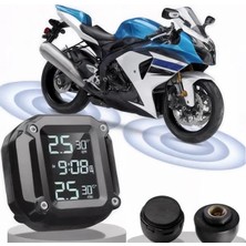 Semel PM-28656 Motosiklet Kablosuz Lastik Basınç ve Sıcaklık Izleme Siste (Tpms)