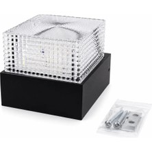 Semel IP66 50.000 Saat LED Ömrü 5W Mercan LED Aplik Duvar Lambası ARS-348957