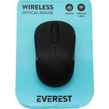 Semel Everest SM-804 Wireless - Kablosuz 1600DPI USB Optical Mouse Vakum Ambalaj