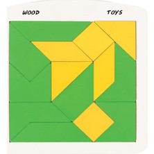 Semel 02 015 Desen Kartlı Tangram