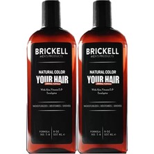 Motto Ticaret Brickell Erkeklere Özel Antiwhite Beyaz Saç Sakala Şampuan Brickell 237 ml