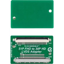 Semel LCD Panel Flexi Repair Kart 51P Fhd To 30P Hd Lvds To Fpc Sam Fhd To Lg Hd QK0807B