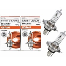 Üstüner 12V H4 Far Ampulü 2 Adet 64193 2x