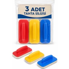 Üstüner 3 Adet Yazı Tahta Silgisi