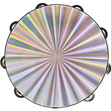 Üstüner JDF-2505 Ahşap-Yansıtıcılı Parlak Plastik Tef Metal Zilli (25CM) Orff - Ritim Aleti