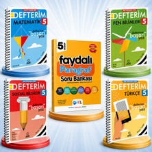 Arı Yayıncılık 5. Sınıf Akıllı Defterim Set (Türkçe, Matematik, Fen, Sosyal Defteri) + Paragraf Hediye
