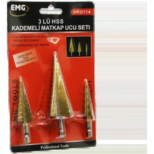 Semel 3 Parça Hss Kademeli Matkap Ucu Set