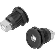Semel USB-04C-BK 22 mm Pano Tip Usb-B Dişi Soket