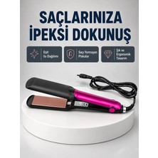 Semel Profesyonel Iyon Teknolojili Saç Düzleştirici – 220°C Hızlı Isınma ve LED Ekranlı Tasarım