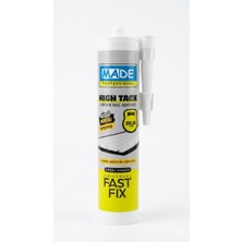 Üstüner Made Professional High Tack Hızlı Montaj Yapıştırıcısı - 280 ml - 350 kg Taşıma Kapasitesi, Korniş, Süpürgelik ve Ayna Montajı Için Ekstra Güçlü Universal Yapıştırıcı