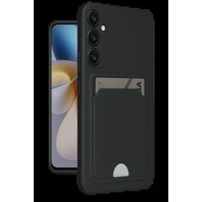 Semel Samsung Galaxy S24 Plus Kelvin Kartvizitli Silikon - Siyah