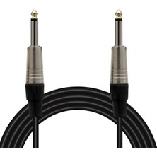 Semel Magicvoice LD393A 6.3 mm Mono Erkek - 6.3 mm Mono Erkek 1 Metre Kablo