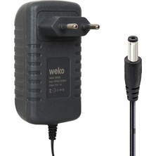Semel Weko WK-38626 Yerli Üretim 30 Volt - 1 Amper 5.5*2.5 mm Uçlu Priz Tipi Şarj Adaptör