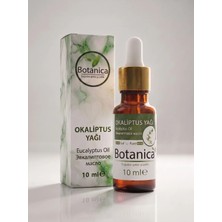 Botanica %100 Saf Okaliptüs Uçucu Yağı 20 ml – Sineol Özlü Nefes Tazeleyici & Masaj ve Saç Bakım Iksiri